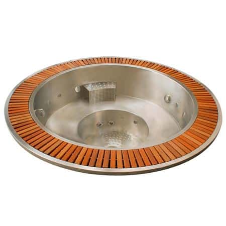 Comprar jacuzzi inox circular empotrable Vulcano