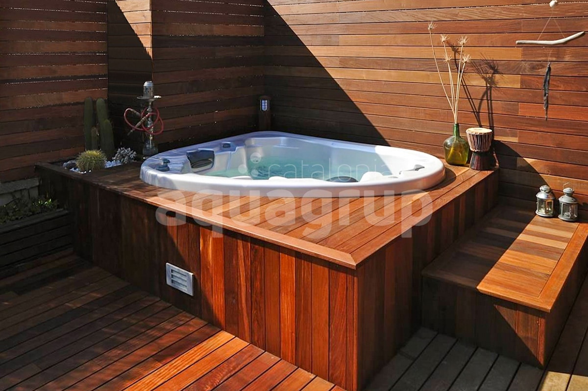 Installer un spa ou un jacuzzi sur une terrasse