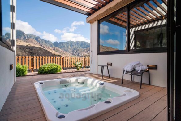 Outdoor Spa Garden Aquavia touch, Canary Islands